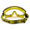 Yellow Vented Universal Goggles - Platinum Clear