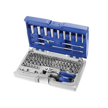 1/4in Drive Socket & Accessory Set, 73 Piece