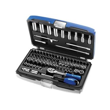1/4in Drive Socket & Accessory Set, 73 Piece