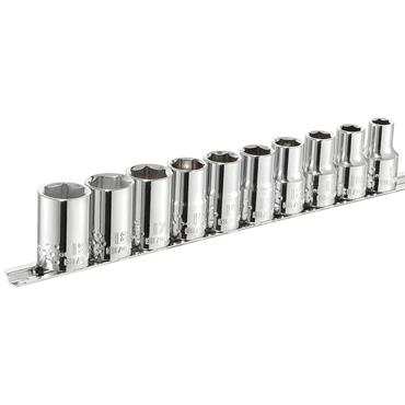 1/2in Drive Socket Set, 10 Piece