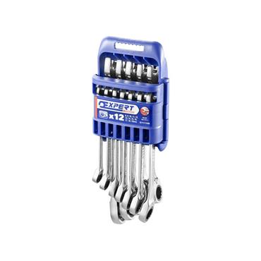Ratchet Combination Spanner Set, 12 Piece