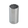 Bi-Hexagon Deep Socket 1/2in Drive 12mm