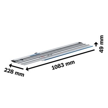 FSN 740 X Professional Cross-Cut Guide Rail