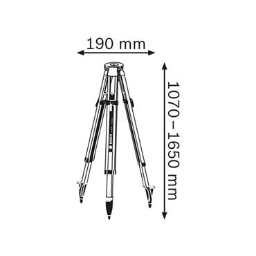 BT 170 HD Professional Building Tripod