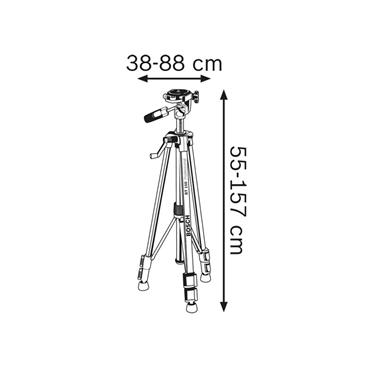 BT 150 Professional Building Tripod