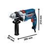 GSB 16 RE Professional Impact Drill 750W 110V
