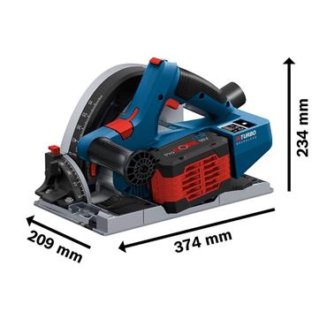 GKT 18V-52 GC Professional BITURBO Plunge Saw 18V Bare Unit