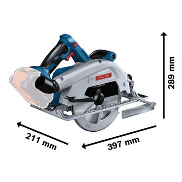 GKS 18V-68 C Professional BITURBO Circular Saw 18V Bare Unit