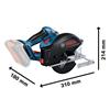 GKM 18V-50 Professional Metal Circular Saw 18V Bare Unit