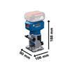 GLF 18V-8 Professional Palm Router 18V Bare Unit