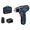 GSR 12V-15 Professional Drill Driver 12V 2 x 2.0Ah Li-ion