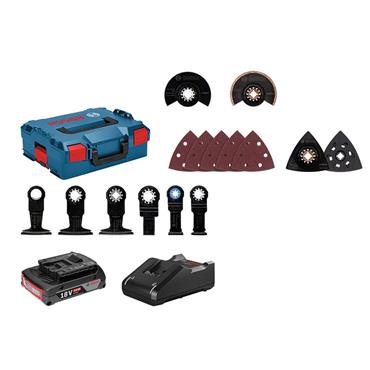 GOP 18V-28 Professional Multi-Cutter 18V 2 x 5.0Ah Li-ion