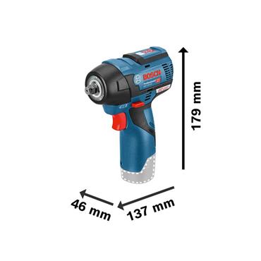 GDR 12V-115 Professional 3/8in Impact Wrench 12V Bare Unit