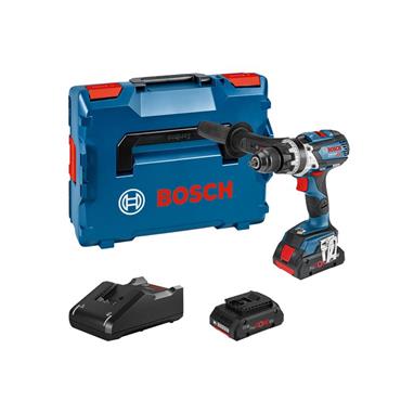 GSB 18V-110C B/L Combi Drill Kit 18V 2 x 4.0Ah ProCORE18V Li-ion