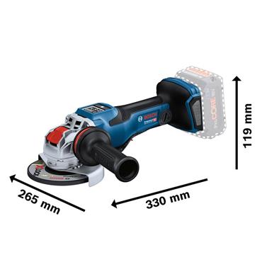 GWX 18V-15 PSC Professional BITURBO Angle Grinder 125mm 18V Bare Unit