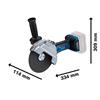 GWS 18V-180 PC BITURBO Angle Grinder 180mm 18V Bare Unit
