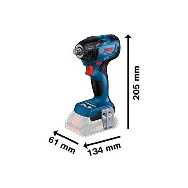 GDS 18V-210 C Professional 1/2in Impact Wrench 18V Bare Unit