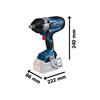 GDS 18V-1000 C Pro BITURBO Impact Wrench 18V Bare Unit