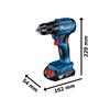 GSR 18V-45 Professional Drill Driver 18V Bare Unit
