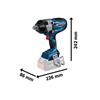 GDS 18V-1600 HC BITURBO Impact Wrench 18V Bare Unit