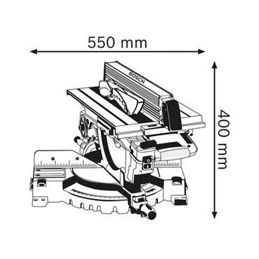 GTM 12 JL Professional Combination Saw 1800W 240V
