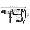 GBH 8-45 DV SDS-Max Professional Rotary Hammer 1500W 110V