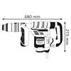 GSH 5 CE SDS-Max Professional Demolition Hammer 1150W 110V