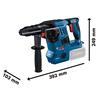 GBH 18V-28 CF Pro BITURBO SDS-Plus Rotary Hammer 18V Bare Unit