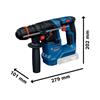 GBH 18V-18 X Professional Rotary Hammer with ONECHUCK 18V Bare Unit