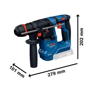 PRO GBH 18V-18 X ONECHUCK Rotary Hammer 18V 2 x 5.0Ah Li-ion