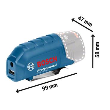 GAA 12V-21 USB Charging Port Adaptor for 12V Batteries