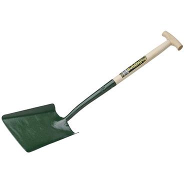 Solid Socket Square Shovel T-Handle