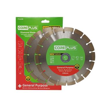 Top Twelve Diamond Blade Twin Pack 230mm