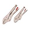 Curved Jaw Locking Pliers with Wire Cutter Set, 2 Piece