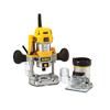 D26204K 1/4in Premium Plunge & Fixed Base Combi Router 900W 240V