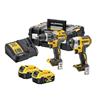 DCK266M2 XR Brushless Twin Pack 18V 2 x 4.0Ah Li-ion