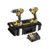 DEWALT TWIN PACK DCD796+DCF887N C/W 5 AH BATT