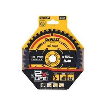 DEWALT BLADE 165MMX20MMX40t