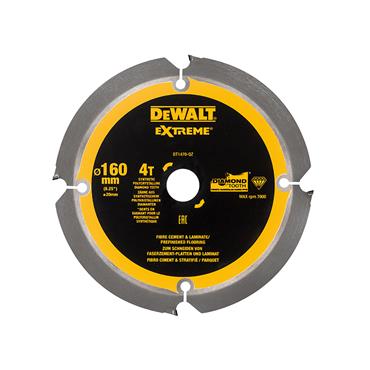 Extreme PCD Fibre Cement Saw Blade 160 x 20mm x 4T