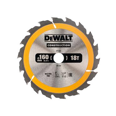 Portable Construction Circular Saw Blade 160 x 20mm x 18T