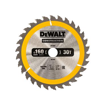Portable Construction Circular Saw Blade 160 x 20mm x 30T