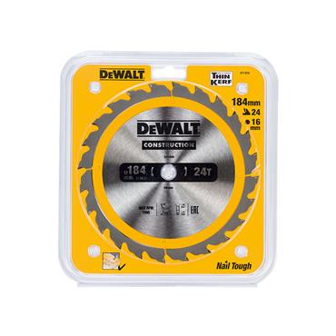 Portable Construction Circular Saw Blade 184 x 16mm x 24T