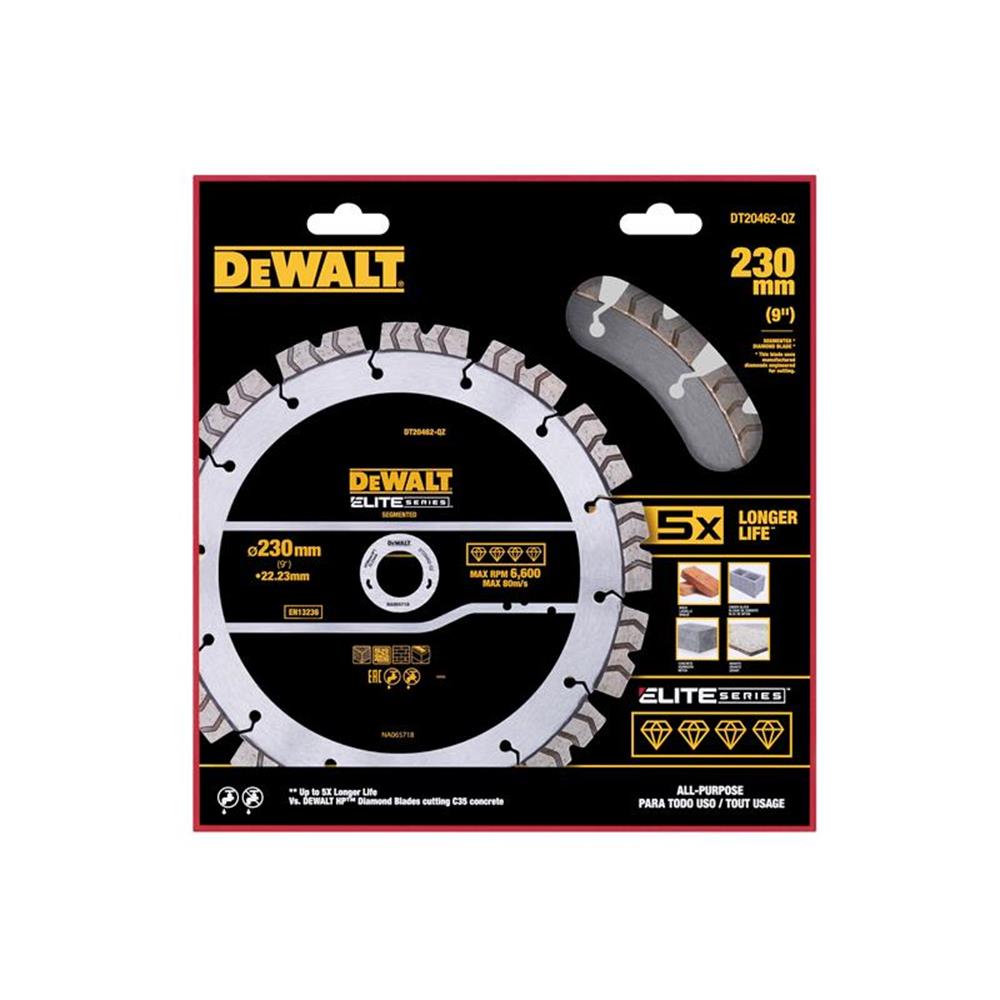 Segmented Wheel ELITE SERIESâ„¢ All Purpose Diamond Segmented Wheel 230 x 22.2mm ...