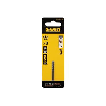 BLACK&GOLD HSS Drill Bits (3) 1.5mm