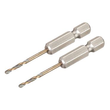 BLACK&GOLD Hex HSS-G Drill Bits (2) 2.0mm