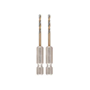 BLACK&GOLD Hex HSS-G Drill Bits (2) 2.5mm