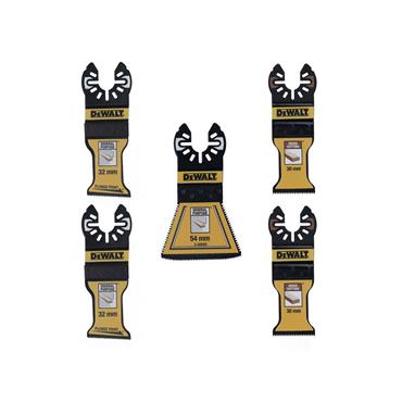 DT20777 Mixed Multitool Blade Set, 5 Piece