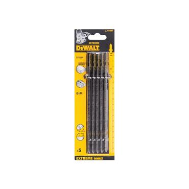 DT2084 Bi-Metal Jigsaw Blades 180mm Pack of 5