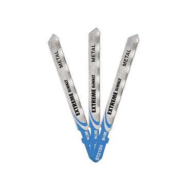 DT2150 EXTREME Metal Cutting Jigsaw Blades Pack of 3