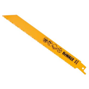 Bi-Metal Reciprocating Blade for Plastic & Pipes 203mm (Pack 5)